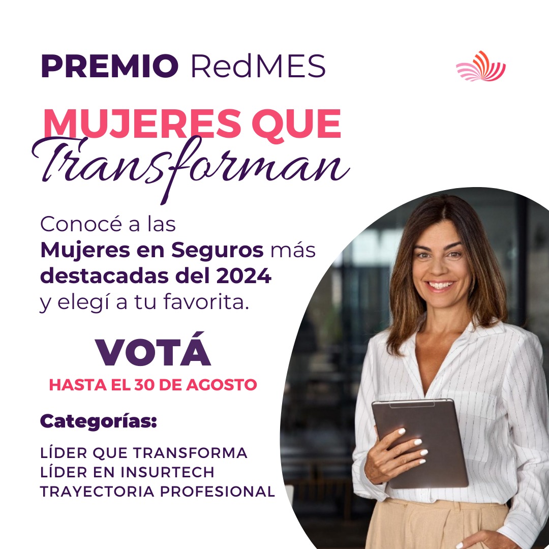 Abierta la votación a la 1era edición del Premio RedMES LATAM  “Mujeres que Transforman 2024”.