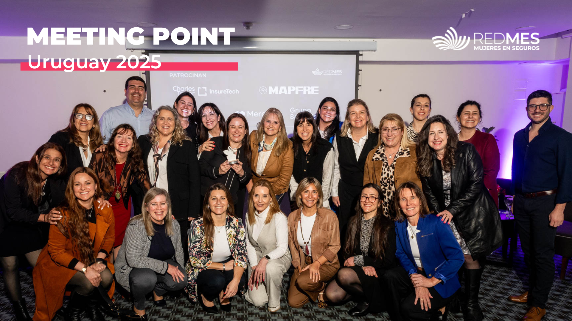 REDMES realizó su Meeting Point Uruguay para fortalecer la diversidad y el liderazgo femenino en seguros