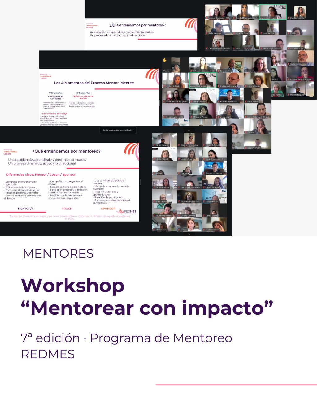 REDMES inició la 7ª edición de su Programa de Mentoreo con foco en el desarrollo del talento en la industria